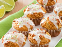 Photo de la Recette: Muffins au Gruau Miel-lime