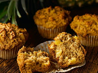 Photo de la Recette: Muffins au Son et à L'ananas