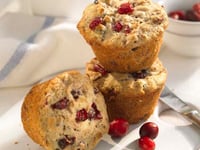 Photo de la Recette: Muffins au Son et aux Canneberges