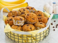 Photo de la Recette: Muffins aux Bananes et aux Pépites de Chocolat