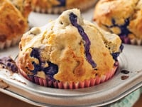 Photo de la Recette: Muffins aux Bleuets et à L'orange