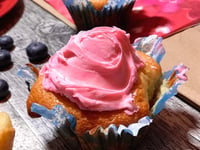 Photo de la Recette: Muffins aux Bleuets pour la St-Valentin