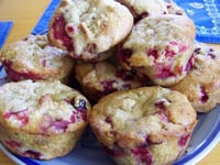 Photo de la Recette: Muffins aux Canneberges