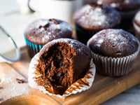 Photo de la Recette: Muffins Camouflage Choco-orange