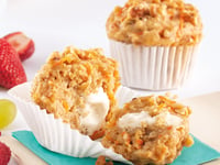 Photo de la Recette: Muffins Carottes, Érable et Noix