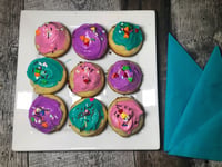 Photo de la Recette: Muffins Colorés de Mamie Jo et Maély