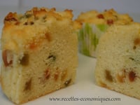 Photo de la Recette: Muffins Fruits Confits sans Gluten et au Thermomix (ou pas)