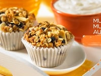 Photo de la Recette: Muffins Multigrains au Miel