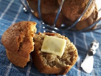 Photo de la Recette: MUFFINS SANTÉ AUX BANANES