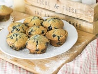 Photo de la Recette: Muffins Santé aux Bleuets