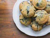 Photo de la Recette: Muffins Santé aux Bleuets