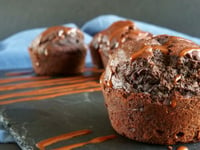 Photo de la Recette: Muffins Super Faciles au Chocolat et aux Bananes Trop Mûres