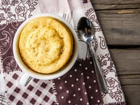 Photo de la Recette: Mug Cake au Jambon Emmental et Cumin