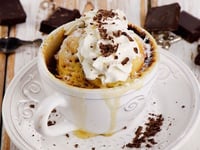 Photo de la Recette: Mug Cake Façon Cappucino