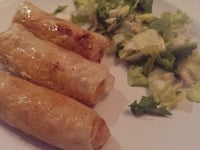 Photo de la Recette: Nems au Crabe au Four