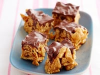 Photo de la Recette: No-Bake Honey-Peanut Butter Bars Recette