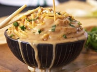 Photo de la Recette: Nouilles aux Arachides