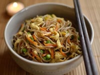 Photo de la Recette: Nouilles Sautées EXPRESS à la Chinoise