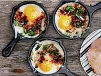 Photo de la Recette: Oeufs en Cassolette sur le BBQ