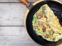 Photo de la Recette: Omelette aux Champignons