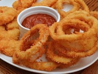 Photo de la Recette: ONION RINGS – RONDELLES D’OIGNON FRITES