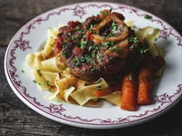 Photo de la Recette: OSSOBUCO À LA MARMELADE D’ORANGE