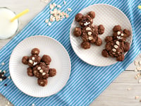 Photo de la Recette: Ours en Biscuit au Chocolat