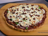 Photo de la Recette: Pâte à Pizza Keto Protéinée / Cétogène / LCHF / Sans Gluten