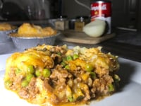 Photo de la Recette: Pâté de Boeuf Légumes Gratinés