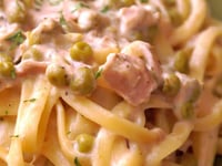 Photo de la Recette: Pâtes Simplissimes au Thon et aux Pois