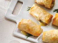 Photo de la Recette: Pâtisseries au Brie aux Champignons et au Romarin