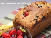 Photo de la Recette: Pain aux Bananes Explosion de Fruits