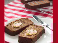 Photo de la Recette: Pain aux Bananes Grillé avec Beurre au Bacon à L’érable
