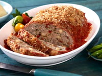Photo de la Recette: PAIN DE VIANDE DE DINDON À L’ITALIENNE