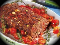 Photo de la Recette: Pain de Viande Grec aux Poivrons