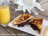 Photo de la Recette: Pain Doré Choco-amandes