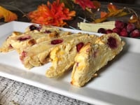 Photo de la Recette: Pain Fromage et Canneberges