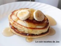 Photo de la Recette: PANCAKES À LA BANANE