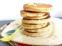 Photo de la Recette: Pancakes Sans Gluten au Lait de Soja Vanillé