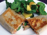 Photo de la Recette: Panini au Sarrasin Garni Sans Gluten