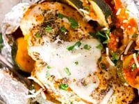 Photo de la Recette: Papillotes de Poulet au Parmesan