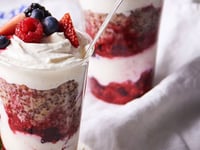 Photo de la Recette: Parfait aux Baies, au Gruau et au Quinoa