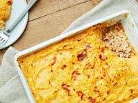 Photo de la Recette: Parmentier D'effiloché de Poulet à L'érable et à la Bière