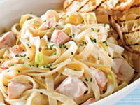 Photo de la Recette: Pâtes au Saumon et Citron