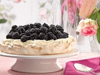 Photo de la Recette: Pavlova aux Mûres