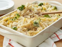 Photo de la Recette: Penne au Poulet Alfredo Cuits au Four