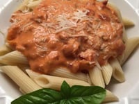 Photo de la Recette: Penne et Sauce Rosée