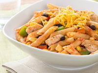 Photo de la Recette: Penne Rigate au Poulet et à la Salsa