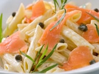 Photo de la Recette: Penne Rigate au Saumon Fumé