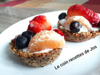 Photo de la Recette: PETITS BOLS DE GRANOLA